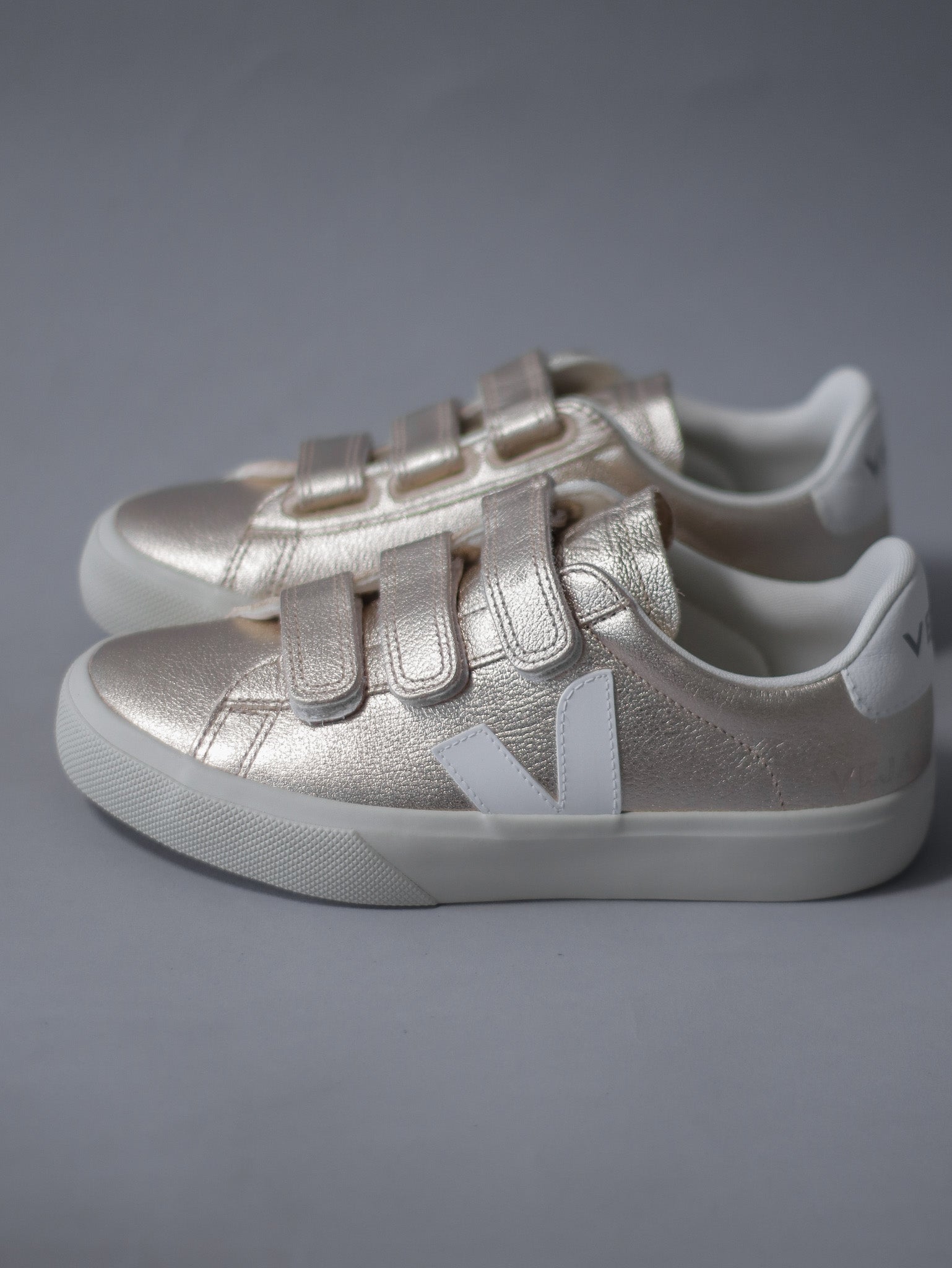 Calzado VEJA RECIFE LOGO PLATINE WHITE