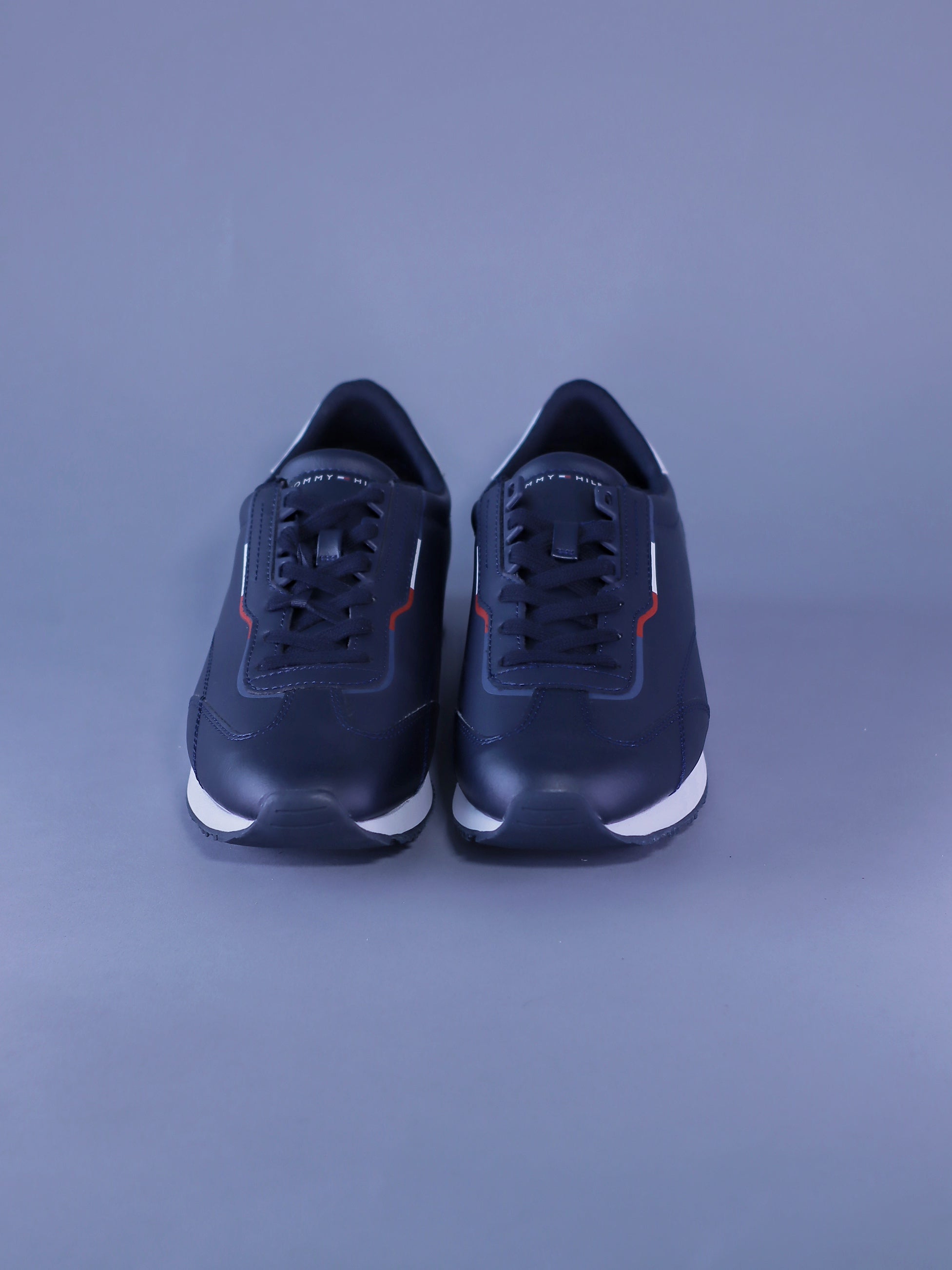TENIS TOMMY HILFIGER RUNNER LO LEATHER DETAIL