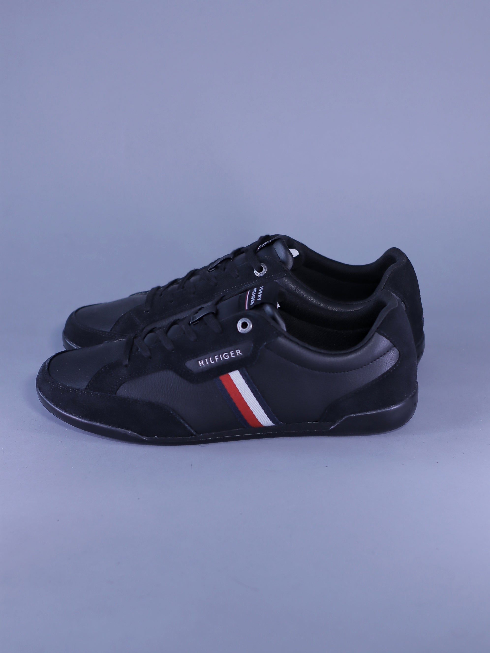 TENIS TOMMY HILFIGER CORPORATE MIX LEATHER CUPSOLE
