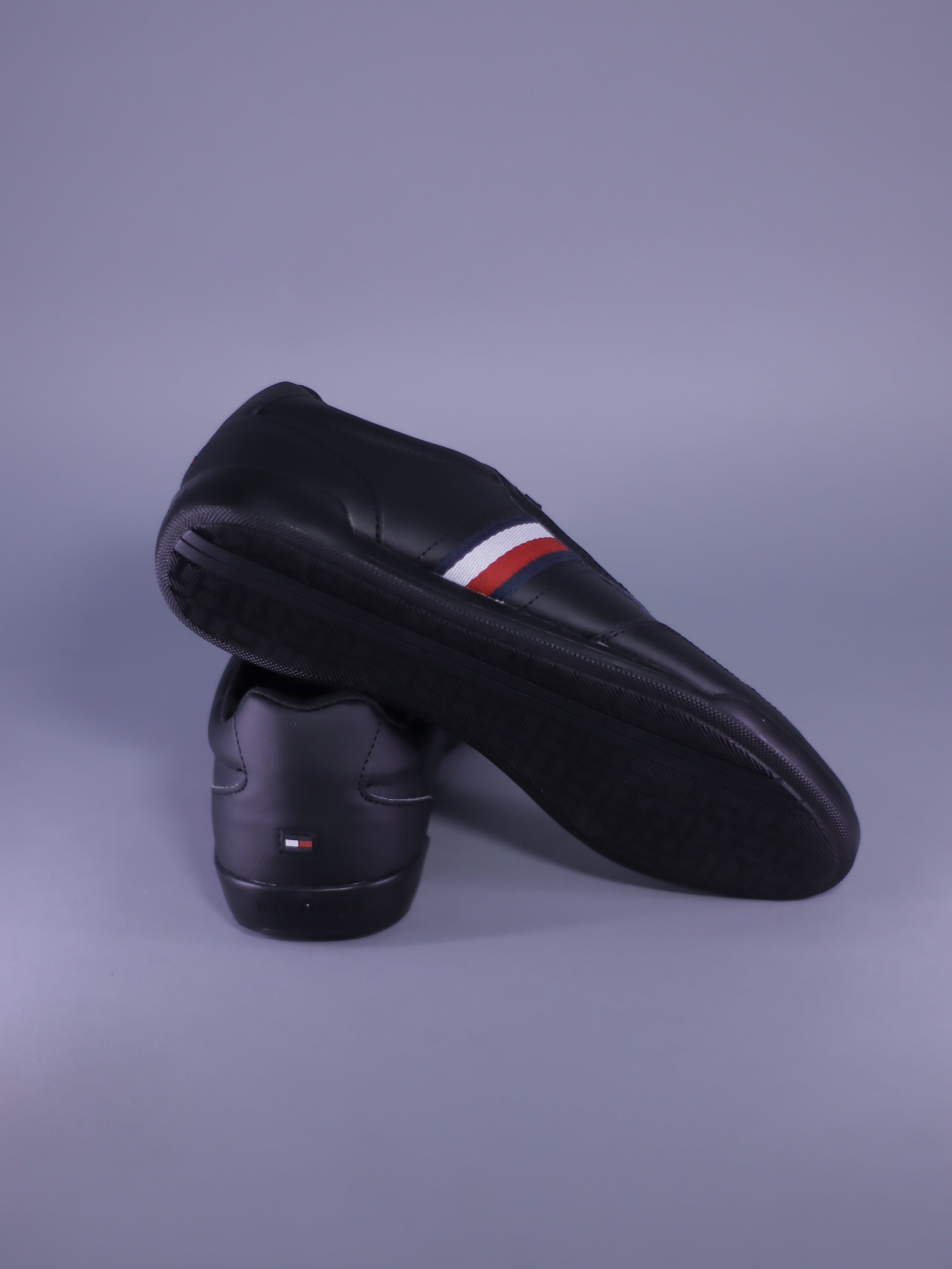 TENIS TOMMY HILFIGER CORPORATE MIX LEATHER CUPSOLE