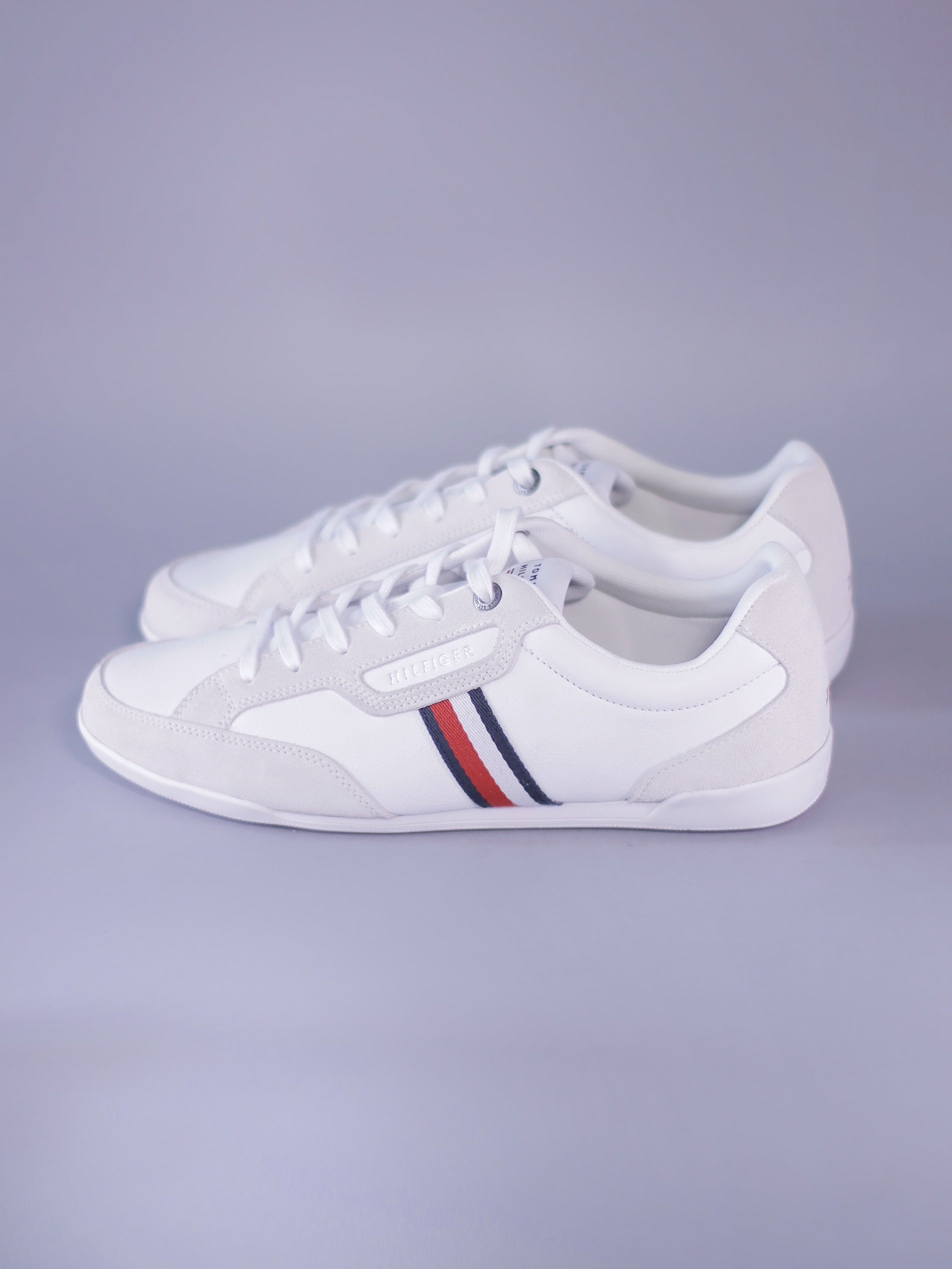 TENIS TOMMY HILFIGER CORPORATE MIX LEATHER CUPSOLE