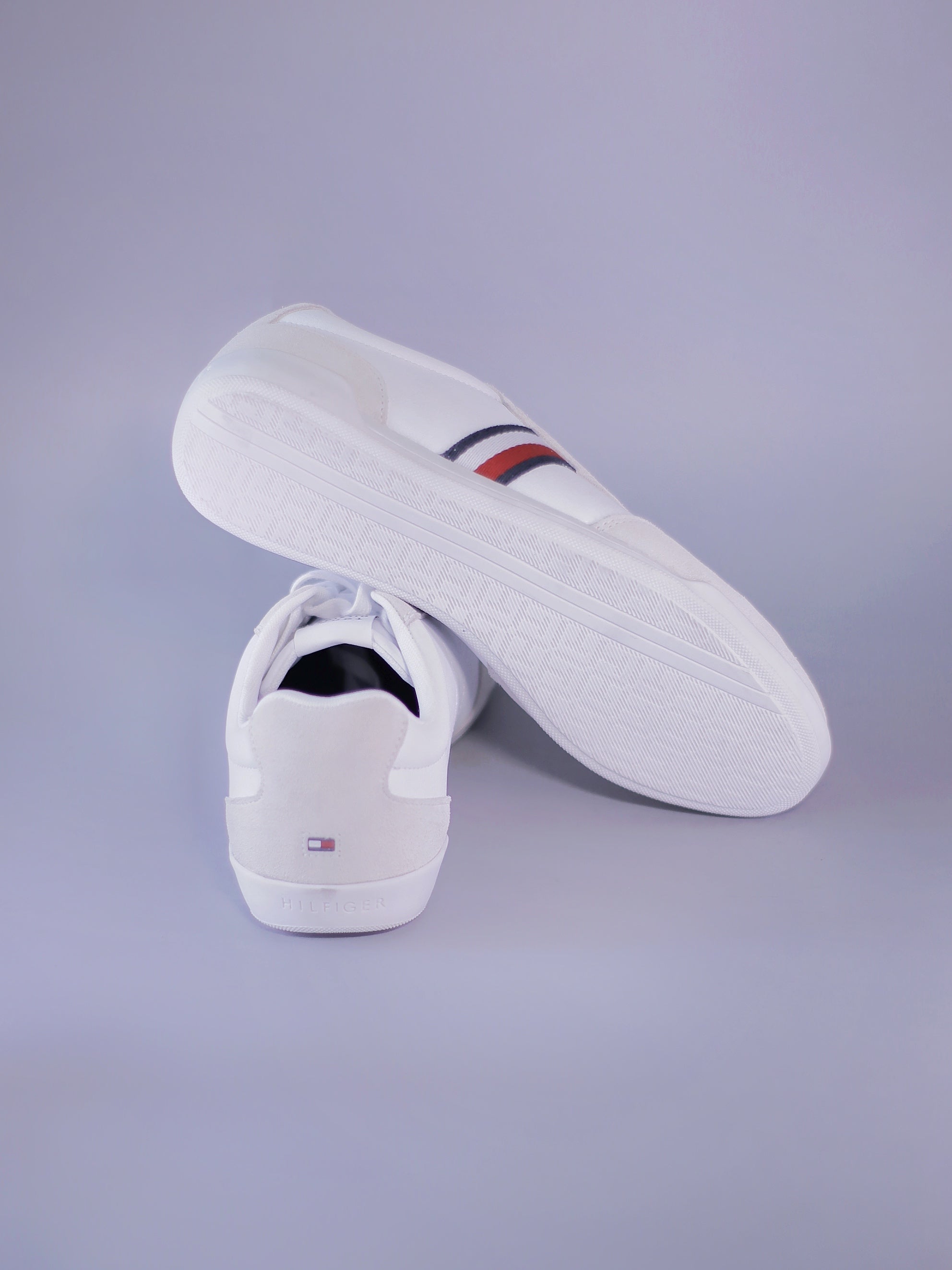 TENIS TOMMY HILFIGER CORPORATE MIX LEATHER CUPSOLE