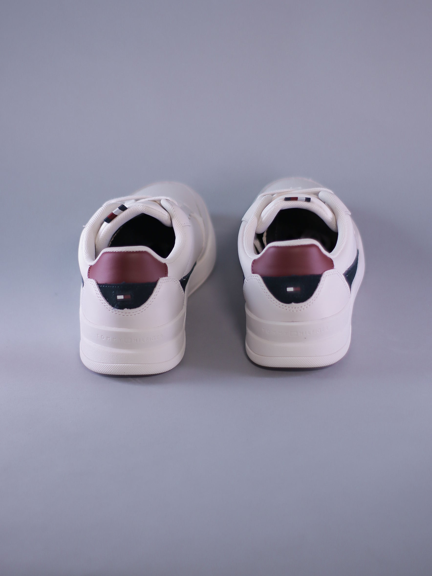 TOMMY HILFIGER ELEVATED CUPSOLE LEATHER