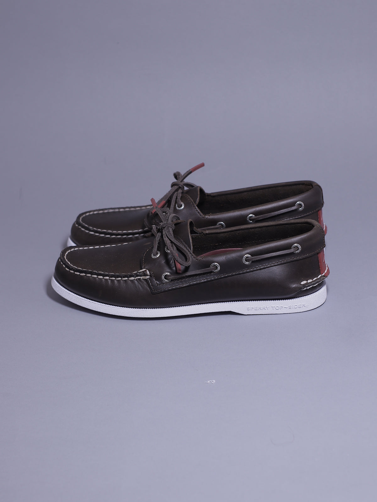 CALZADO HOMBRE SPERRY A/O 2-EYE PULLUP BROWN STS24246