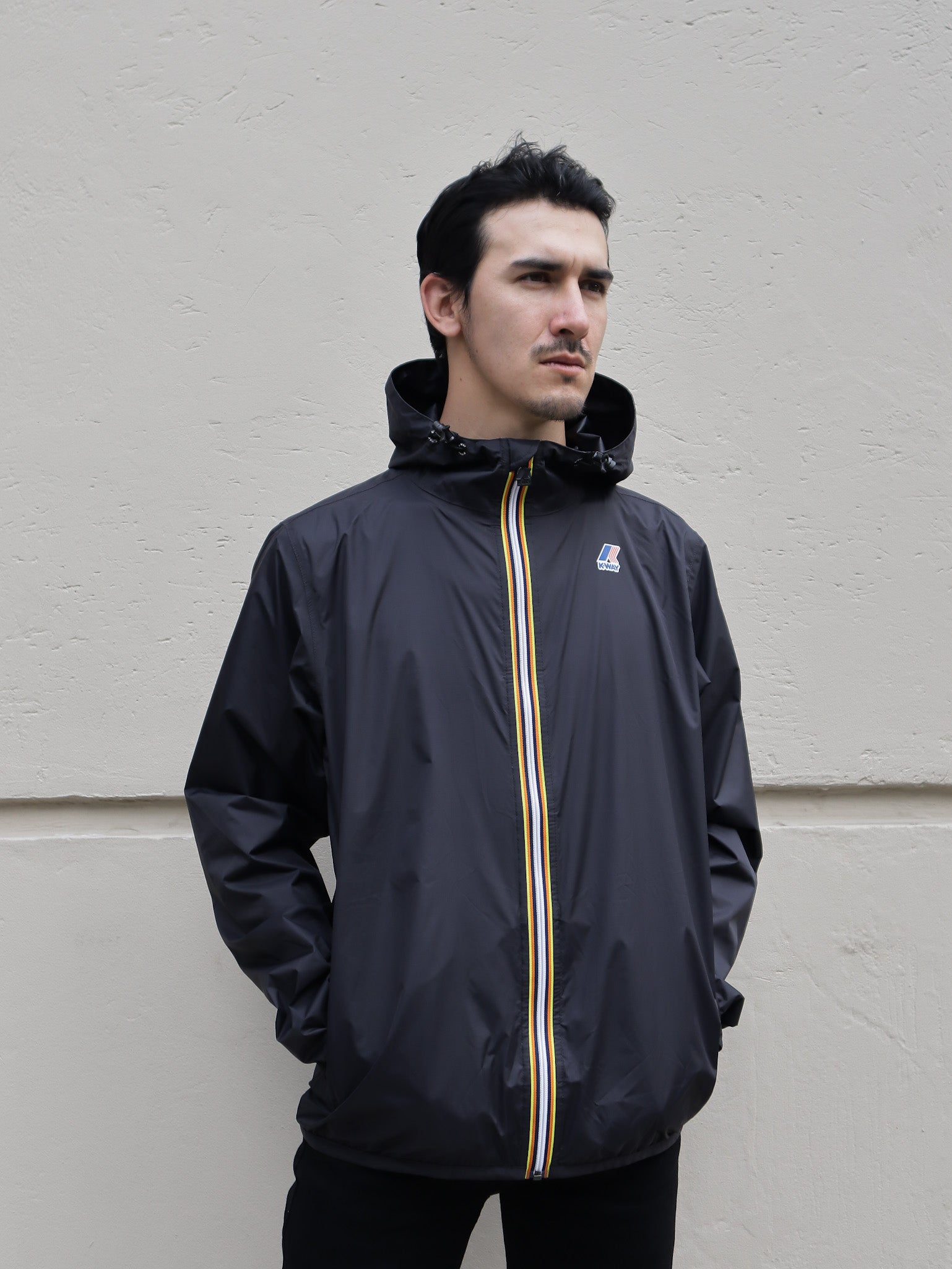 Chaqueta K-way LE VRAI 3.0 CLAUDE BLACK PURE