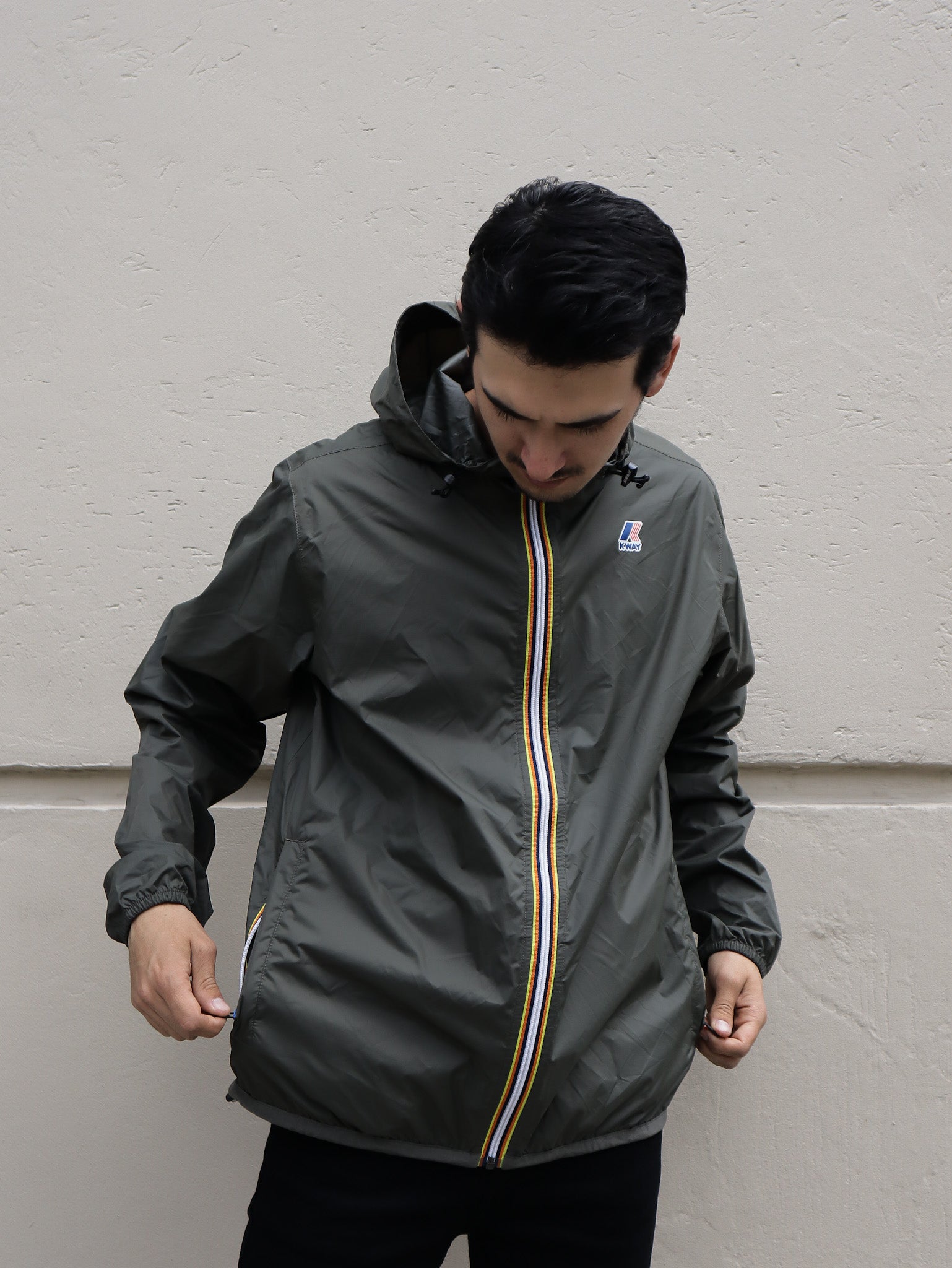 Chaqueta K-way Le VRAI 3.0 Claude Green