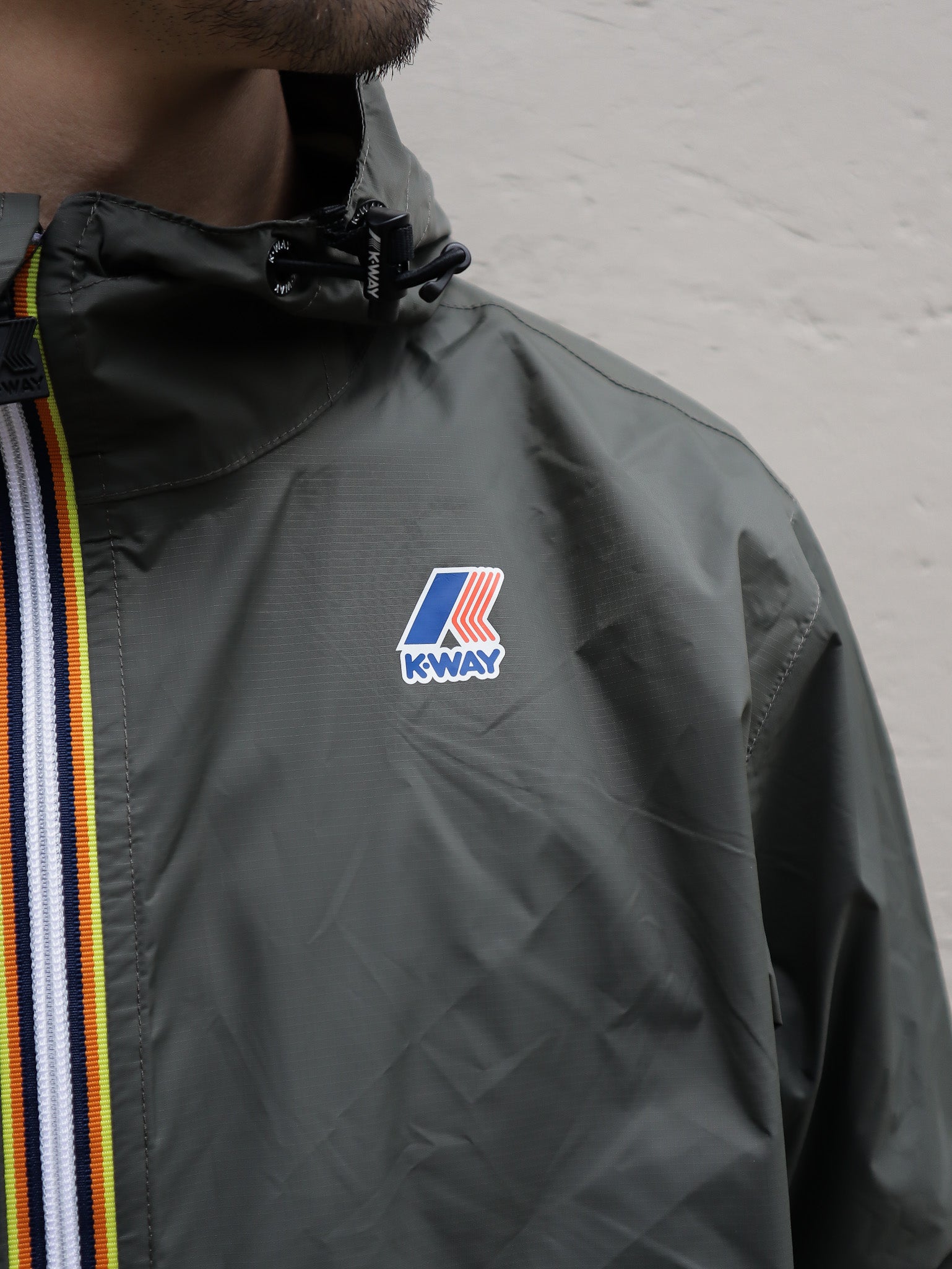 Chaqueta K-way Le VRAI 3.0 Claude Green