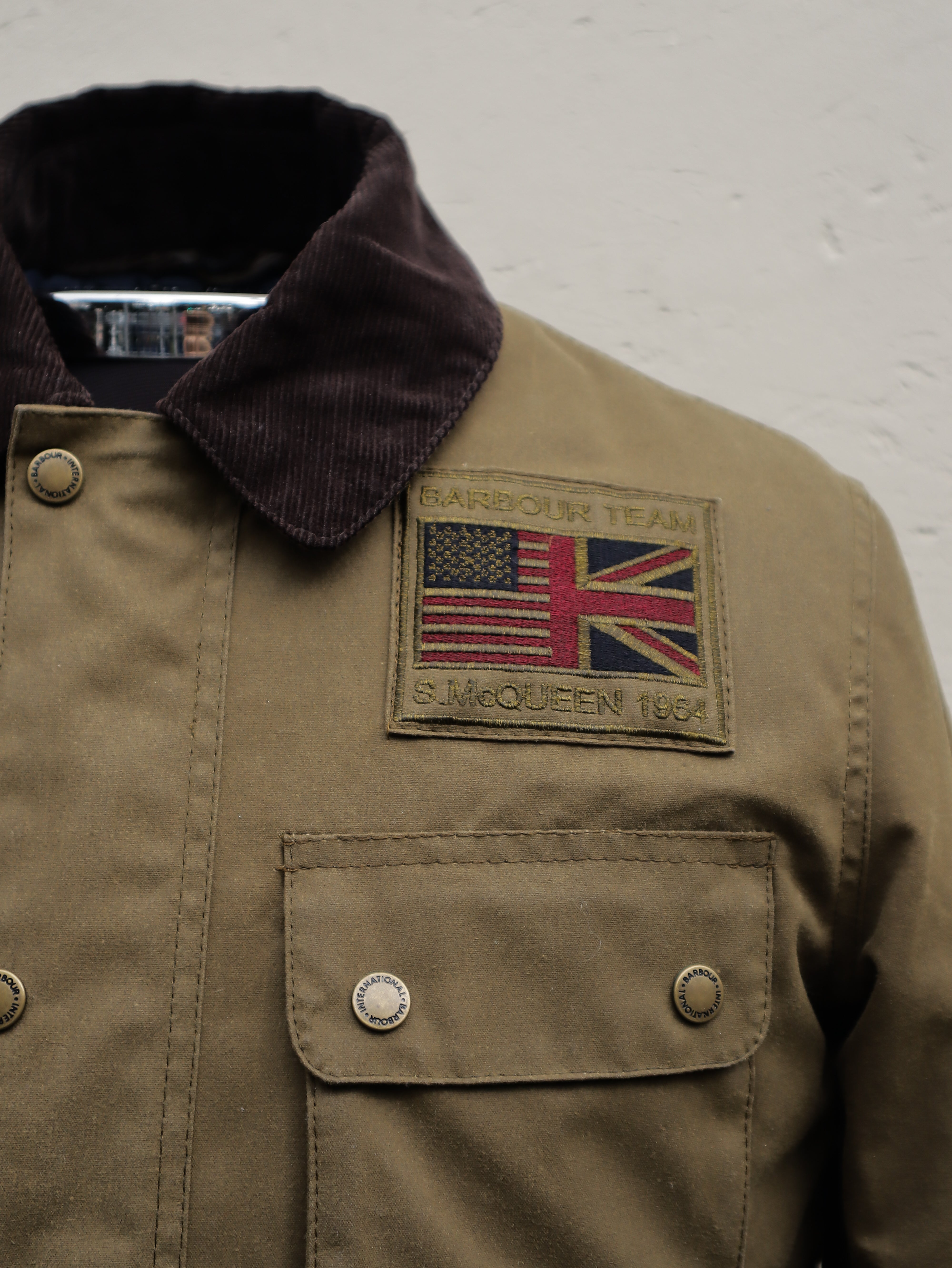 Chaqueta Barbour International Steve Mcqueen Workers Wax Jacket
