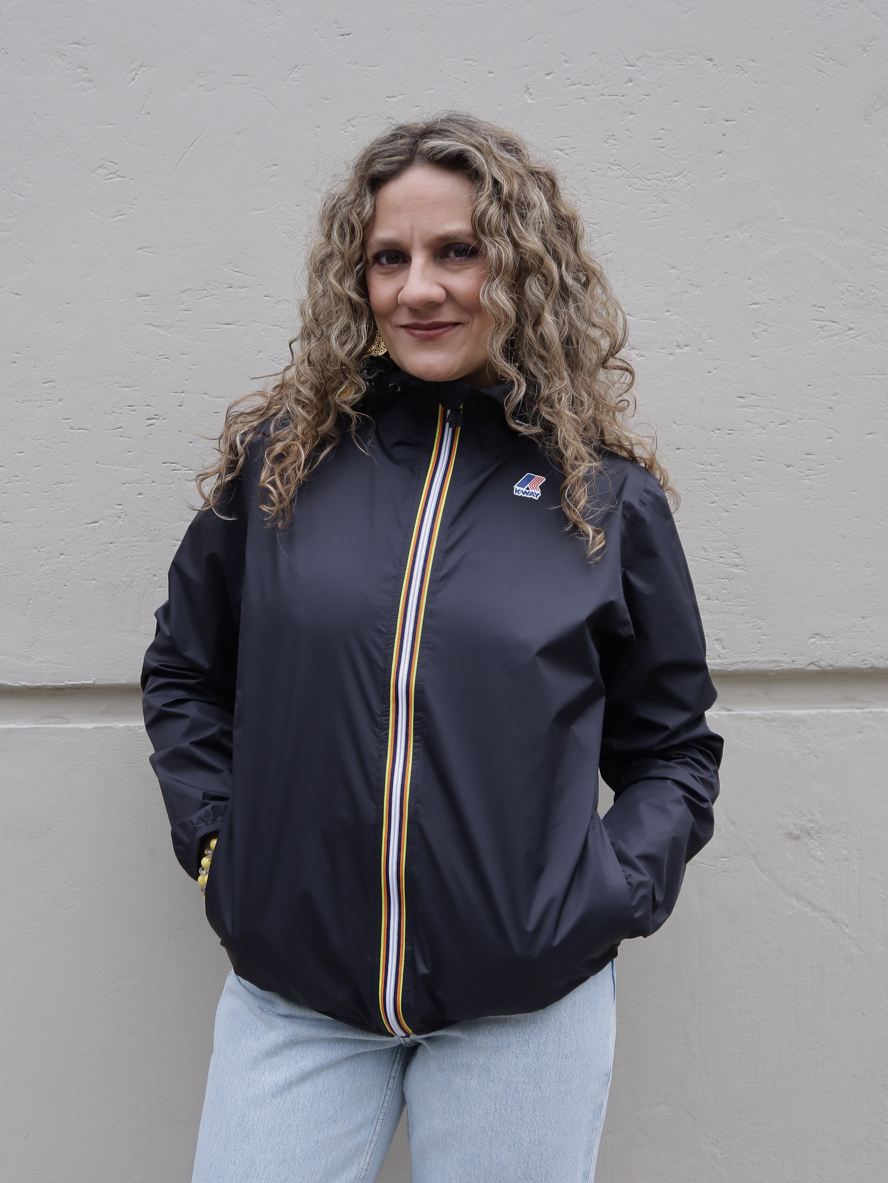 Chaqueta K-way LE VRAI 3.0 CLAUDE BLACK PURE