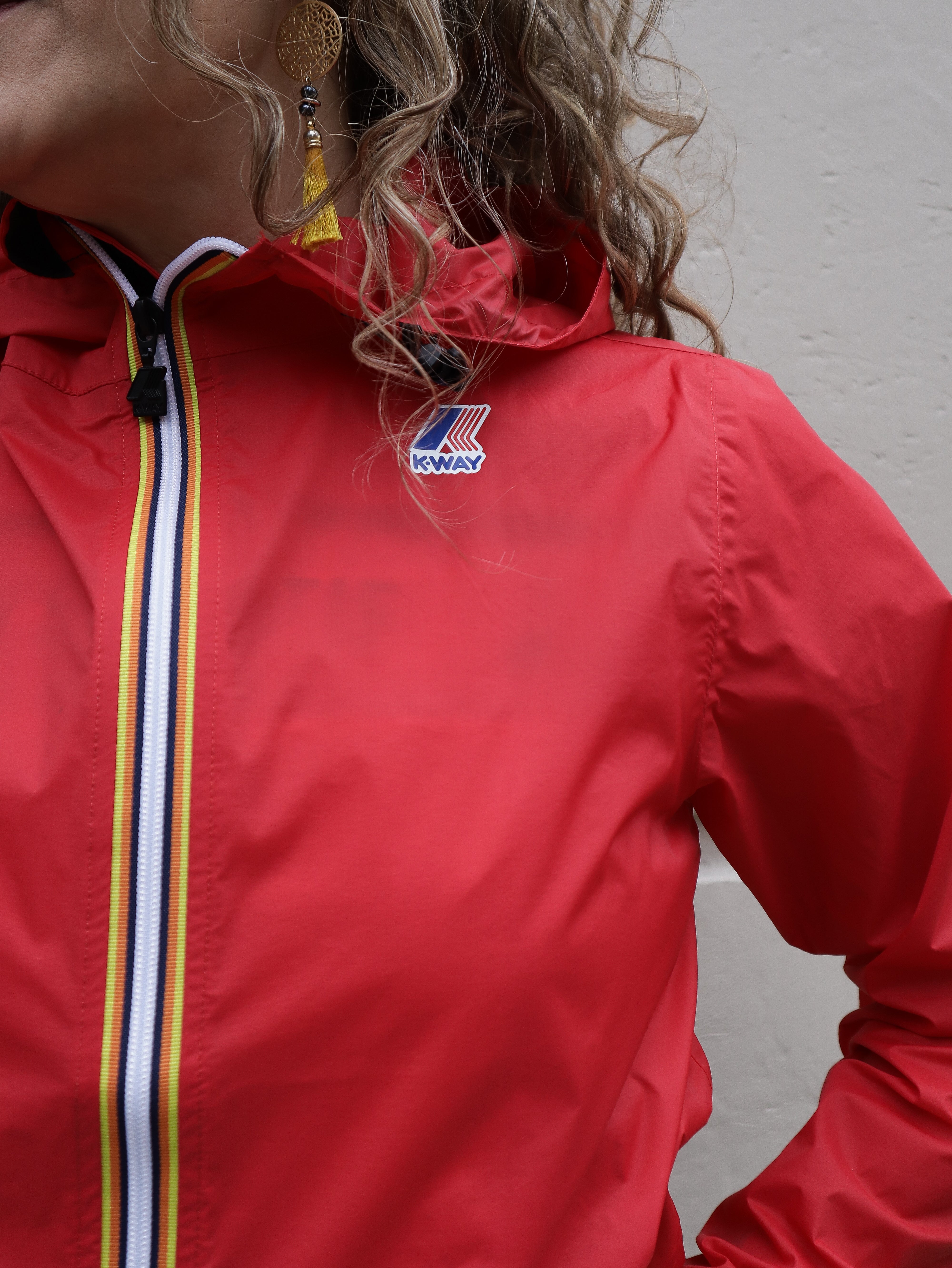 Chaqueta K-way Le VRAI 3.0 Claude Red