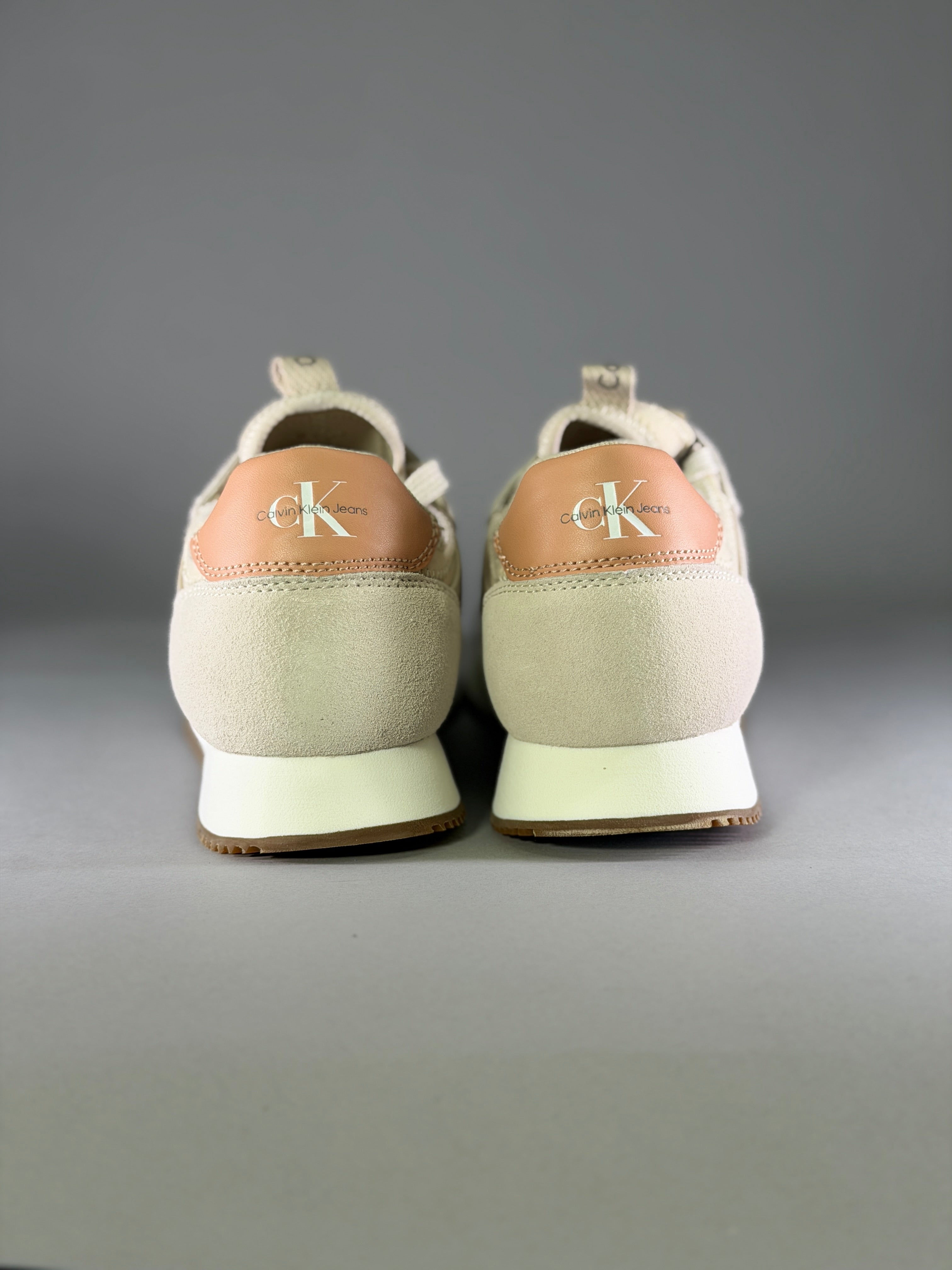 CALZADO MUJER CALVIN KLEIN  RUNNER SOCK LACEUP NY LTH WN YW0YW00840-02Z
