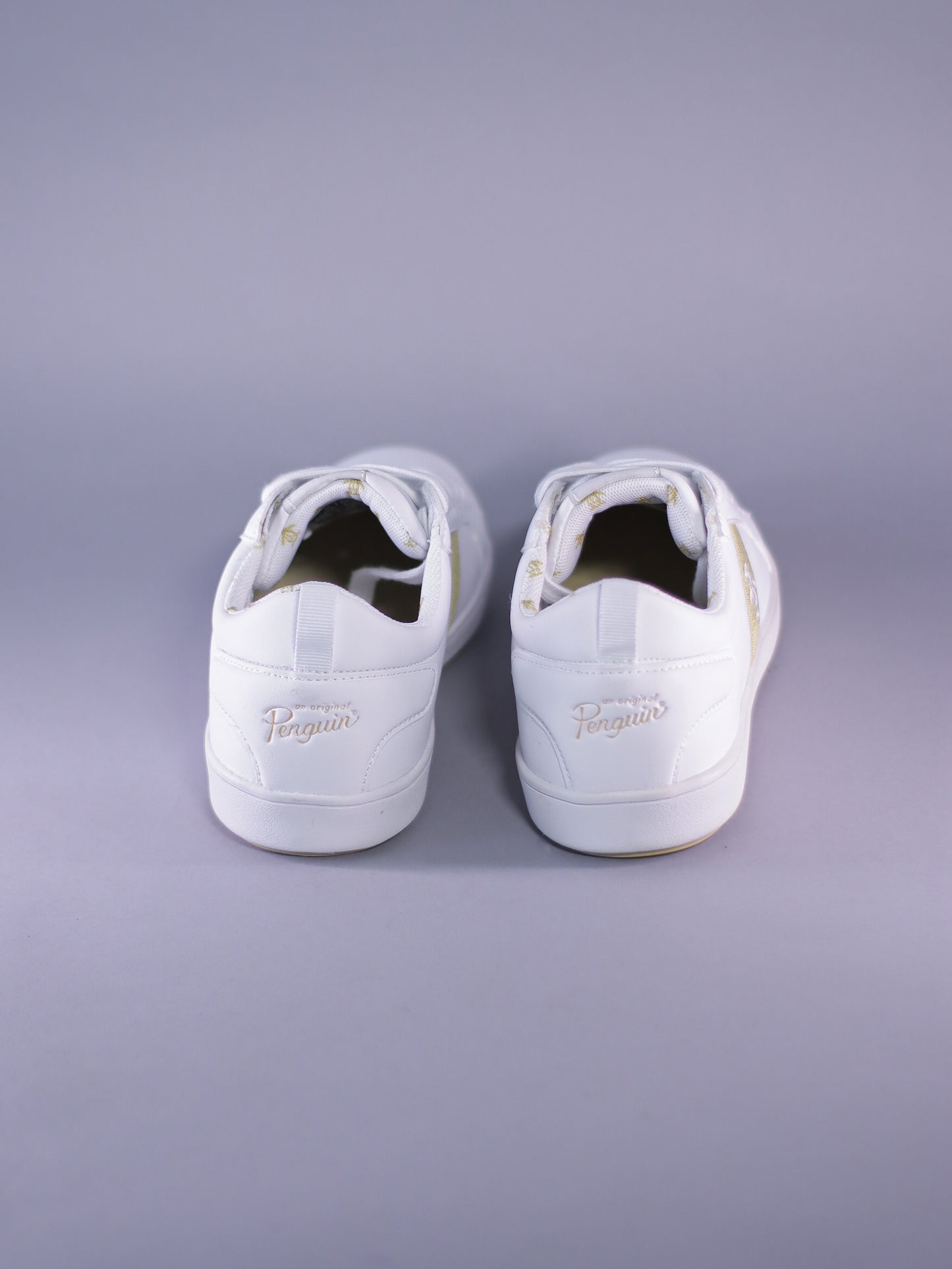 TENIS ORIGINAL PENGUIN CLARA WHITE GOLD