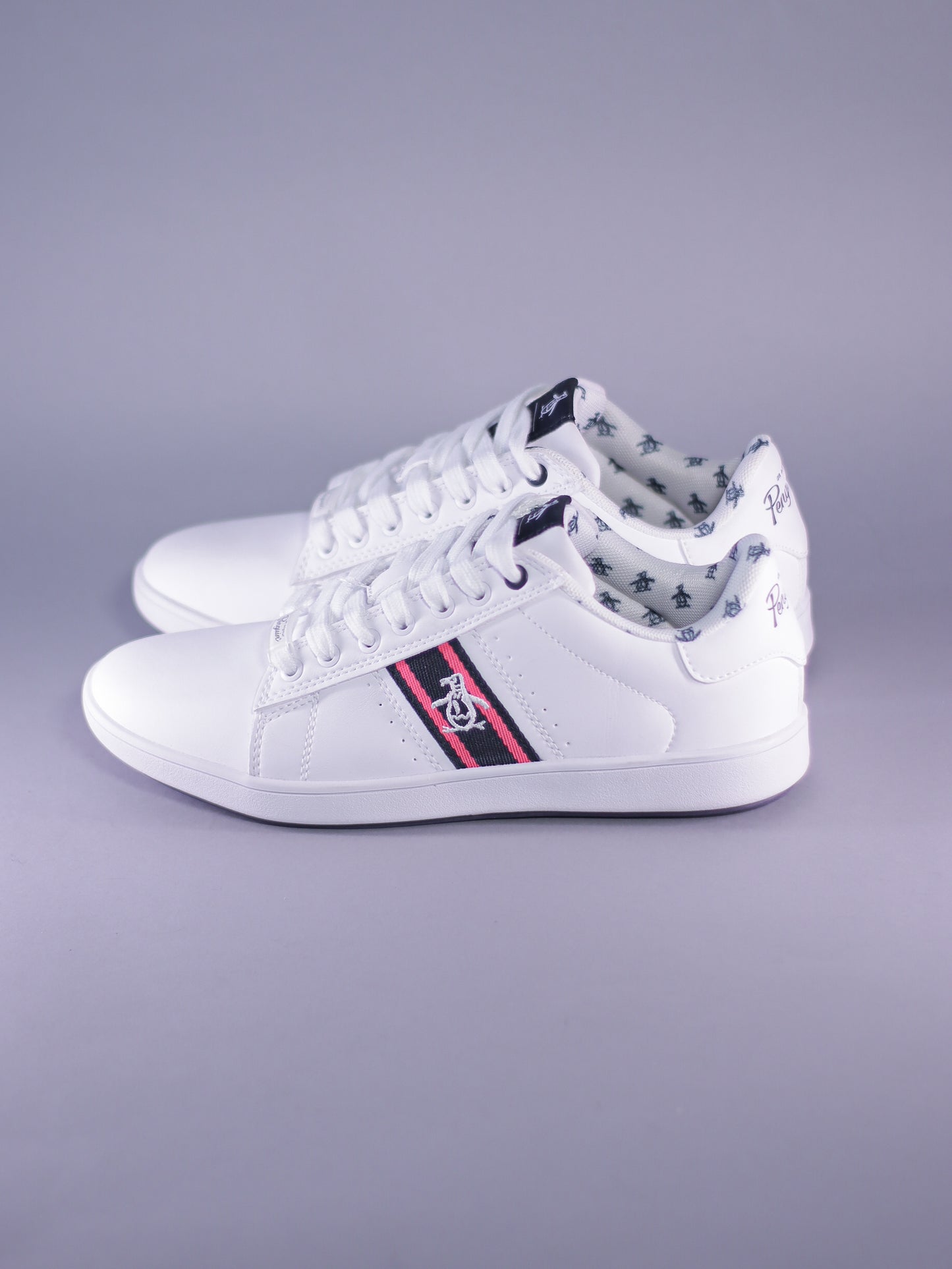 TENIS ORIGINAL PENGUIN ARENOSA WHITE NAVY