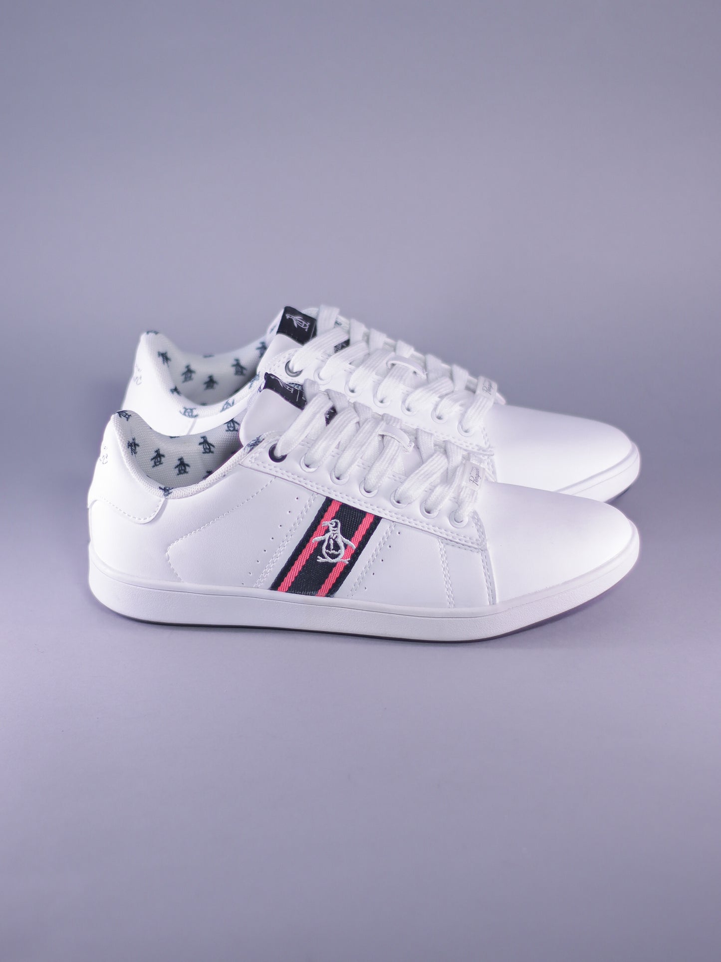 TENIS ORIGINAL PENGUIN ARENOSA WHITE NAVY