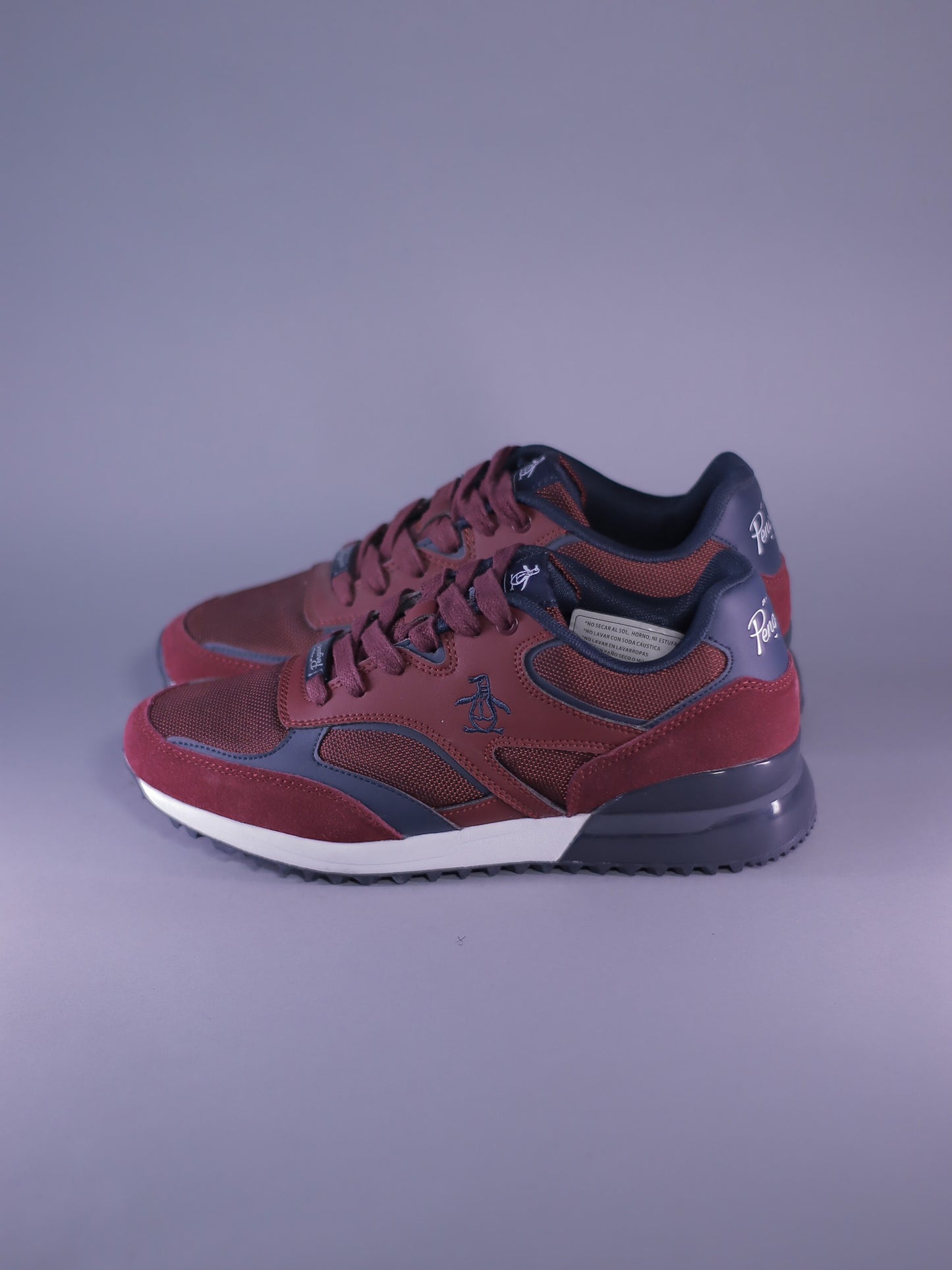 TENIS ORIGINAL PENGUIN SALTO BURGUNDY